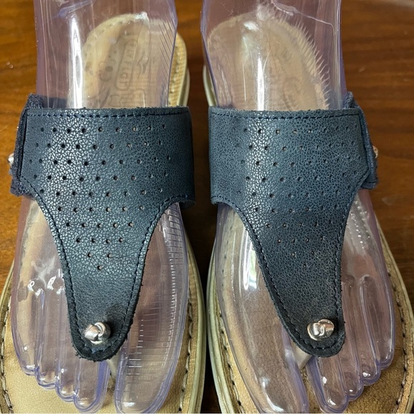 Fly Flot Navy & Metallic Summer Sandals - Picture 4 of 13